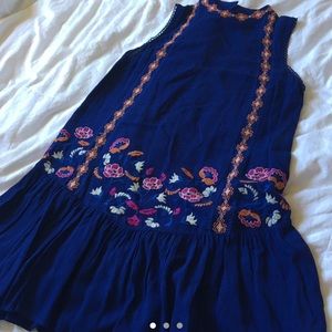 Navy blue dress